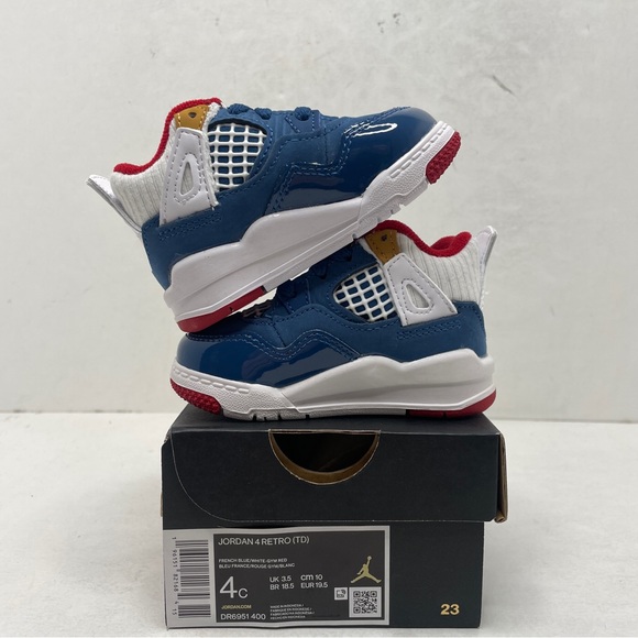 Nike Air Jordan 4 Retro TD “Messy Room” 2023 - Picture 3 of 4